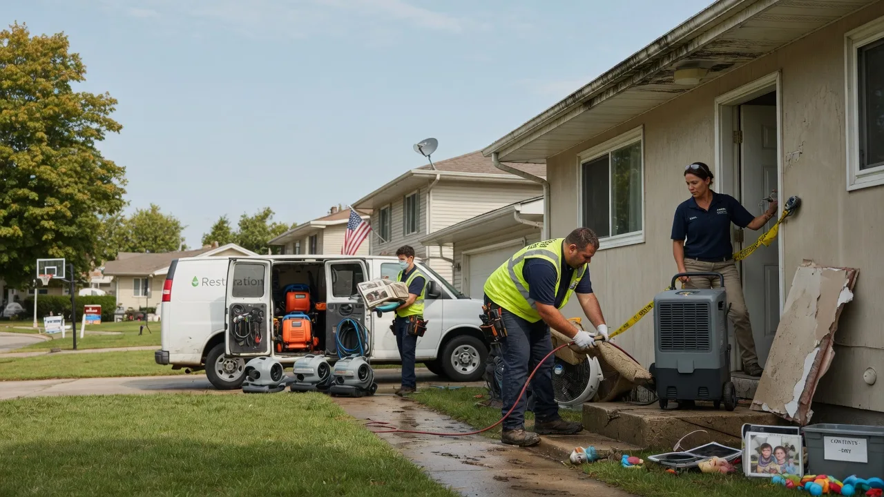 Water Damage Restoration in Tryon, OK near me